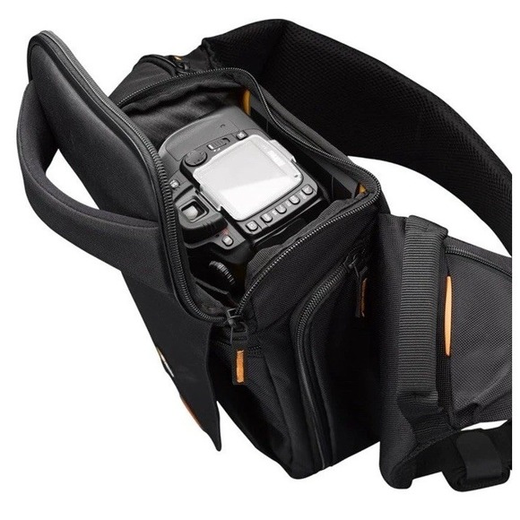 Case Logic DSLR Sling Camera Bag Model SLRC205 Black - Picture 7 of 13
